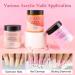 Coscelia Acrylic Nail Set 120g | Professional Acrylic Powder for DIY Nail Design - Perfect for Women | 01-053 - Buy Online on SooperMarket.com