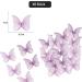 Alegre Edible Butterflies for Cake - 48 Purple Cupcake Toppers & Cake Decorations | Perfect for Birthdays Weddings & Baptisms - Buy Online on SooperMarket.com
