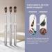 Shine Chance Acrylic Nail Art Brush Size 8 - 100% Pure Kolinsky Hair Oval Nail Brush for Professional Acrylic Application and Manicure - DIY Home Salon Tool - Buy Online on SooperMarket.com