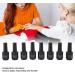 Holographic Nail Polish Reflective Manicure 8 Colors Holographic Nail Polish for Salon DIY - Buy Online on SooperMarket.com