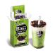 J WAY Instant Boba Bubble Pearl Matcha Milk Tea Kit with Authentic Brown Sugar Tapioca Boba, Ready in Under One Minute, Paper Straws Included - 3 Servings