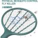 Bug Zapper Racket - Electric Fly Swatter for Indoor & Outdoor Mosquito Killer (2 Green) - Buy Online on SooperMarket.com