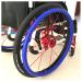 Wheelchair Push Rim Covers Wheelchair Stroller Ring Protector Non-slip Wear-Resistant Hand Push Cover Wheelchair Handrim Covers Wheelchair Rear Wheel Cover for Improve Grip and Traction (Color : B 24inch B