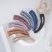 7pcs Matte Banana Hair Clips for Thick Hair - Strong Holder Ponytail Clips for Women - No Slip Fashionable Beauty Clamp - Buy Online on SooperMarket.com