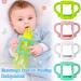 4-Pack Dr. Brown Narrow Baby Bottle Handles - Easy Grip Silicone Holder for Self Feeding - BPA-Free - Buy Online on SooperMarket.com