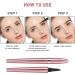 Microblading Eyebrow Pencil Kaluofan Microblading Eyebrow Pen Eyebrow Pencil Microblading Long-lasting Waterproof Creat Natural and Unique Makeup Look(Dark Brown) - Buy Online on SooperMarket.com