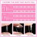 240pcs Short Almond & Square INPING Soft Gel Full Cover Nail Tips - French Acrylic Fake Nails for Manicure Salons - Pre-Shaped Mix Artificial Clear Gel Extensions with Box - Buy Online on SooperMarket.com