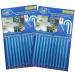 24pcs Sani Drain Cleaner Sticks Sink Deodoriser Keeps Drains & Pipes Clear & Odour free