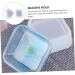 Tofficu 6 Pcs Dish Silicone Mold Molde De Para Resina Square Tray Keychain Mold Diy Plate White - Buy Online on SooperMarket.com