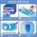 KIISIISO 54-Pack Toilet Bowl Cleaner Tablets for Commercial & Household Use - Blue, Multipurpose, Drop-in Tank Deodorizers - Buy Online on SooperMarket.com