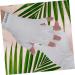 OSALADI 1 Pair Uv Gloves Summer Beach Gloves Summer Driving Gloves Nail Dryer Uv Glove Outdoor Hiking Gloves Nail Art Skin Care Supply Miss White Manicure Skin Care Products Fabric 19.5x8cm White - Buy Online on SooperMarket.com
