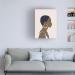 Buy Trademark Fine Art Heavenly Hair IV Canvas Art by Annie Warren - Elegant Wall Decor for Home and Office - International Shipping Available - Buy Online on SooperMarket.com