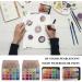 OCKULT 20 Colors Watercolor Painting Set DIY Clay Coloring Nail Art Dripping Glue Glitter Watercolour Solid Paint Box Portable Travel Water Color Paints Set Paint Kit for Artists and Painting Lovers B color one size - Buy Online on SooperMarket.com