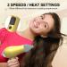 Portable Travel Hair Dryer  Mini Blow Dryer 1200W with Folding Handle & 125/250V Dual Voltage  with Concentrator & Diffuser Attachment - Buy Online on SooperMarket.com