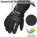 Yobenki Ski Gloves - Warm 3M Thinsulate Snowboard Gloves for Men with Touchscreen | Winter Outdoor Gear (-34 /-30 ) - Anti-Rolling Black L - Buy Online on SooperMarket.com