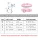 THAIN Rhinestone Dog Cat Collar - Bling Diamond Crown Decoration - Pink - XS (8-10) - Small Medium Large Dogs - Buy Online on SooperMarket.com
