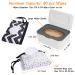 Portable Wipes Dispenser with 2 Cases | Baby & Adult Wipe Holder | Refillable Container | Keeps Wipes Fresh | One-Handed Operation | Easy Open/Close | Multicolor Grey - Buy Online on SooperMarket.com