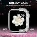 DABAOZA Bling Crystal Apple Watch 38mm Case - Women's Dressy Diamonds Cover for iWatch Series 1-8 & SE - Silver 38mm - Buy Online on SooperMarket.com