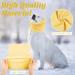Pattepoint Dog Snood - Noise Protection & Anxiety Relief Ear Muffs for Dogs - Yellow, Medium - Buy Online on SooperMarket.com