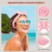 CORATED Heatless Curling Rod Headband - 60 Extra Long Soft Hair Curlers for Overnight Curls - No Heat Styling for Short & Long Hair - Pink - Buy Online on SooperMarket.com