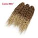 Eunice Senegalese Twist Crochet Braiding Hair Extensions - 22 Inch Synthetic Crochet Braids (27/613) - 6 Packs 30 Roots/Pack Soft & Durable - Buy Online on SooperMarket.com