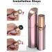 2PCS Mellbree Replacement Heads for Flawless Generation 1 Facial Hair Remover - Compatible with Finishing Touch Flawless Tool Rose Gold - Buy Online on SooperMarket.com