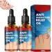 Toenailplus Anti Paronychia Relief Oil Nail Helper Ingrowth Toenail Correction Treatment Oil Paronychia Treatment Toe and Fingernail Repair for Damaged Discolored Thick Nails(10ml 2pcs)