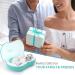 Rechargeable Facial Cleansing Spin Brush Set - 4 Exfoliating Brush Heads | Waterproof Face Spa System by CLSEVXY - Gentle Exfoliation & Deep Scrubbing - Buy Online on SooperMarket.com