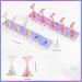 2 Set Nail Stand for Press-On Nails Display - Aurora Acrylic Exercise Hand for Nail Design & Magnetic Tips - Buy Online on SooperMarket.com