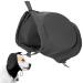 Veesper dog ear pain noise protection dog headphones headphone dog sounds earretting dog fireworks soothe earmath for dog hearts -Wopfwick wrap with cordfix