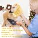 Pattepoint Dog Snood - Noise Protection & Anxiety Relief Ear Muffs for Dogs - Yellow, Medium - Buy Online on SooperMarket.com