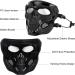 Airsoft Full Face Tactical Paintball Mask - Clear Lens for Halloween, Cosplay & CS Games - Buy Online on SooperMarket.com