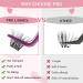Lash Clusters 140 Pcs Cluster Lashes 14 Pairs Eyelash Clusters DIY Eyelash Extension Individual Cluster Eyelashes Mix Length Fluffy Super Thin Band Reusable Soft & Comfortable(Flipped-D-mix) mix Flipped - Buy Online on SooperMarket.com