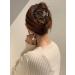 5PCS Rhinestone French Hair Clips for Women | Strong Hold Curved Claw Clips | No Slip Design | Medium Size 3.74 | Ideal for Thick Hair - Buy Online on SooperMarket.com
