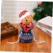 KOMBIUDA 1pc Christmas Candy Portable Storage Ornament Hanging Bag Little Knitted Bear Adorable Kids Bags - Buy Online on SooperMarket.com