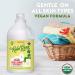 Rebel Green Natural Laundry Detergent - Organic, Hypoallergenic, Peppermint & Lemon Scent, 64 Loads (64 Fl Oz) - Buy Online on SooperMarket.com