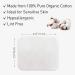DESTALYA Organic Cotton Pads for Diaper Change & Makeup Removal - 360 Large Disposable Squares for Sensitive Skin - Soft Cleansing Wipes for Personal Care - Buy Online on SooperMarket.com