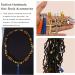 110PCS Retro Metal Dreadlock Hair Beads - Handmade DIY Hair Jewelry for Men and Women - Hip-Hop Style Dreadlock Accessories - Buy Online on SooperMarket.com