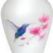 SMARA Small Keepsake Cremation Urn with Velvet Case | Choose From Unique Colors lovely Sharing Mini Metal Token For Human Ashes or Pet. (Keepsake Hummingbird (White)) Keepsake Hummingbird (White) - Buy Online on SooperMarket.com