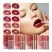 Professional Matte Lip Balm & Liquid Lipstick Set Multi-Colored Durable Gloss (3 Sticks 1 ml) #02 | International Shipping Available - Buy Online on SooperMarket.com