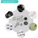 LiQunSweet 10 Pcs Iron 3-Hole Metal Brooch Safety Pins - Platinum 52mm (2 Inch) for Garment and Jewelry Making - Buy Online on SooperMarket.com