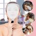 WSERE 5 Pieces Professional Hair Barber Salon Mask Shield  Plastic Hairdressing Haircut Face Protector Mask  Reusable Face Spray Shield Protect Styling Tools  Random Color Hairspray Shield for Face - Buy Online on SooperMarket.com