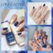 4 Pieces Blue Nail Polish Set - Quick Drying & Long-Lasting Blue Beige Grey Nail Polish - Non-Toxic Water-based Nail Polish - No UV Nail Polish for DIY Nail Art Manicure at Home (4 Pieces Blue Set) - Buy Online on SooperMarket.com