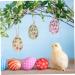 ABOOFAN 1 Set Easter Egg Decorations Festival Home Decor Easter Egg Decors Easter Accessory Ornaments Eggs Picture 3 15.00X15.00X3.00CM - Buy Online on SooperMarket.com