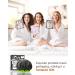 Mikimini Extra Large Black Shower Hoods (2-Pack) - Waterproof Reusable Hair Caps for Men & Women with Bright Green Border - Thick Braids & Double-Layer Design - Buy Online on SooperMarket.com