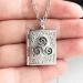 OralGos Exquisite Handmade Vintage Book Locket Pendant Necklace | Unique Collectors Jewelry for Fashion Enthusiasts - Buy Online on SooperMarket.com