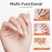 Modelones Solid Nail Glue Gel - Long-Lasting Strong Adhesion for Press On & Acrylic Nails | 30g DIY Nail Art UV Light Cured - Buy Online on SooperMarket.com