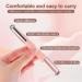 2Pcs Double Head Silicone Lip Brush Kit - Reusable Lip Applicator for Lipstick Gloss & Masks | Elastic Design & Cap Included | International Shipping - Buy Online on SooperMarket.com