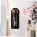 Angoily Clipper Stand | Wall-Mounted Stainless Steel Hair Clipper Organizer for Barbers | Sleek Black Design | 12.5x6cm - Buy Online on SooperMarket.com