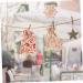 ORFOFE 24pcs Countdown Candy Bag Christmas Arrival Countdown Calendar Burlap Bag DIY Advent Calendar Linen - Buy Online on SooperMarket.com